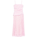 Abito midi annalise in rosa Simkhai - donna 