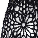 Pantaloni all'uncinetto in nero Norma Kamali - donna 