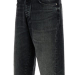 Jeans a gamba larga con cinque tasche in nero Sunflower - uomo 