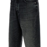 Jeans a gamba larga con cinque tasche in nero Sunflower - uomo 