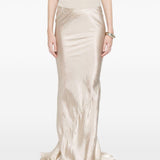 Gonna maxi coda in avorio Rick owens - donna 