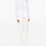 Camicia con dettaglio colletto in bianco Alberta Ferretti - donna 