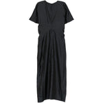Abito midi con arricciatura in nero Soeur - donna 