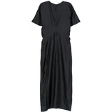 Abito midi con arricciatura in nero Soeur - donna 