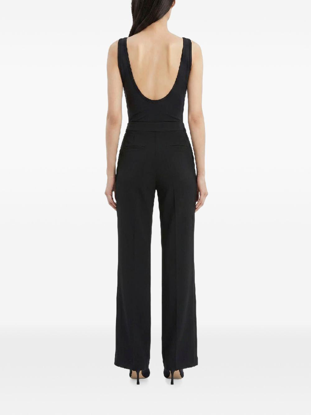 Body opaque con scollatura a u in nero Wardrobe NYC - donna 