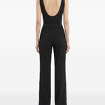Body opaque con scollatura a u in nero Wardrobe NYC - donna 