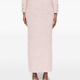 Gona midi con paillettes in rosa Alessandra rich - donna 