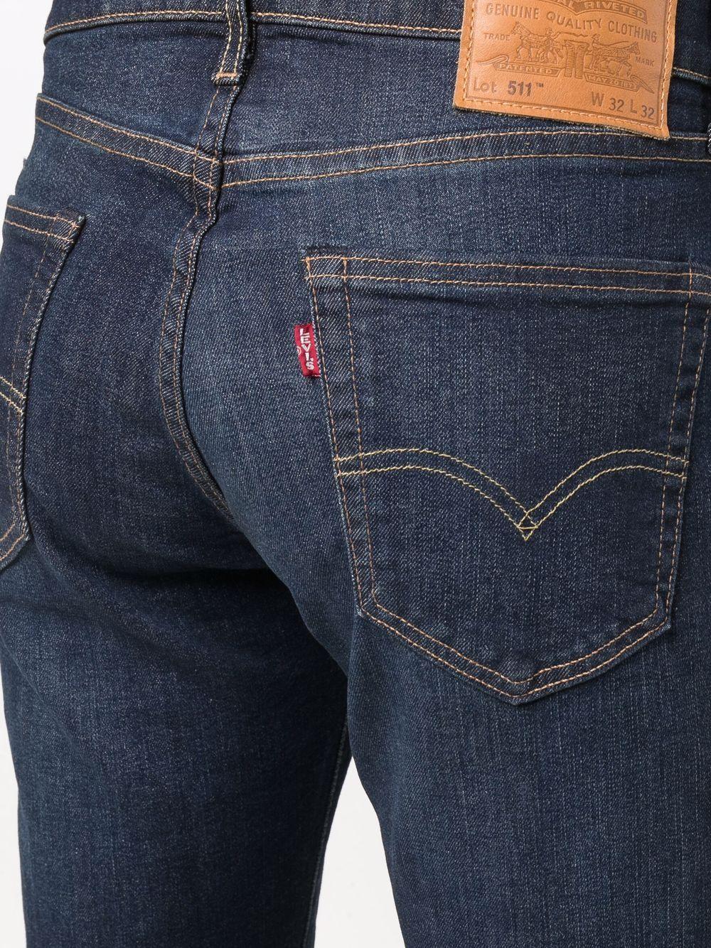 511 jeans slim fit in blu Levi's - uomo 