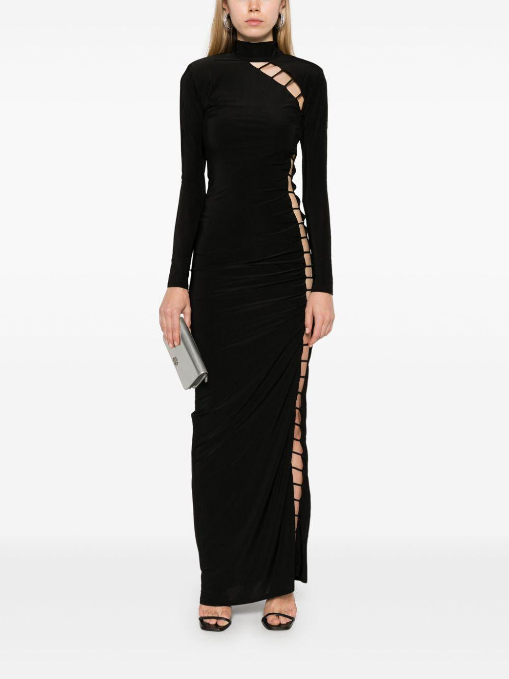 Abito lungo Xena In Deviant in nero The New Arrivals - donna 
