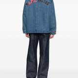 Giacca denim in cotone in blu A.P.C. X marc jacobs - unisex 