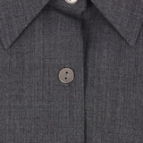 Camicia con colletto button-down in grigio The latest - donna 