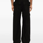 Pantaloni cargo in nero Rick owens drkshdw - uomo 