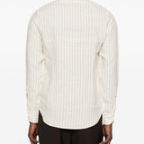 Camicia a righe in beige Eleventy - uomo 