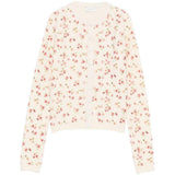Cardigan a fiori in beige Magda butrym - donna 