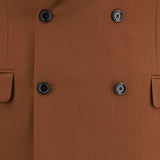 Completo Iconic doppiopetto in marrone Lardini - uomo 