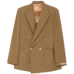 Blazer doppio petto con taschino in marrone Briglia 1949 - donna 