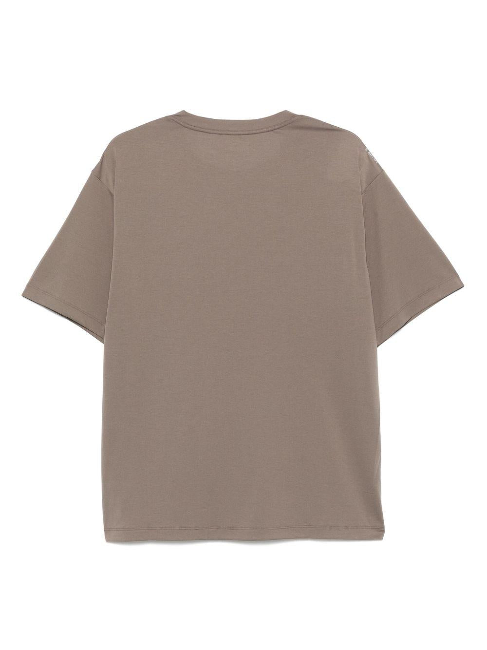 T-shirt AuraLite™ girocollo in verde Satisfy - unisex 