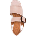 Sandali in pelle lucida con fibbia in rosa Chie mihara - donna 