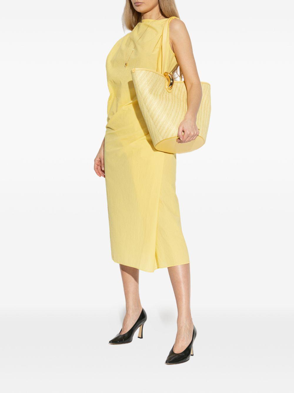 Abito la robe drap in giallo Jacquemus - donna 