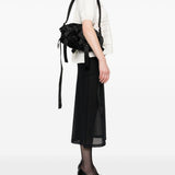 Borsa messenger Classic Bow in nero Simone Rocha - donna 