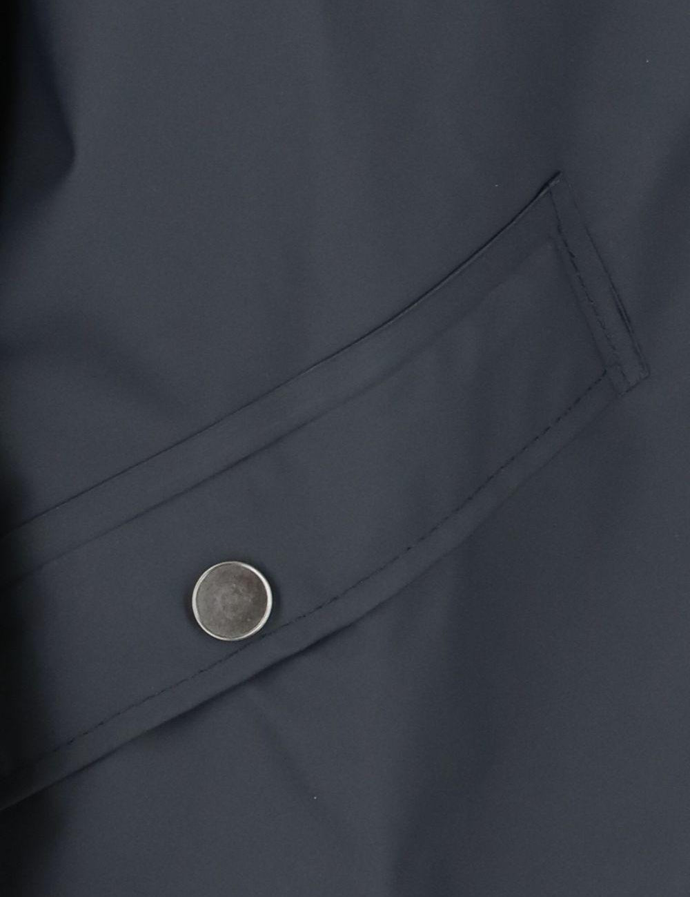 Giacca impermeabile con cappuccio in blu Rains - uomo 