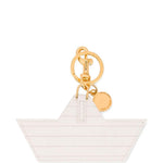 White boat keychain Moschino - donna 