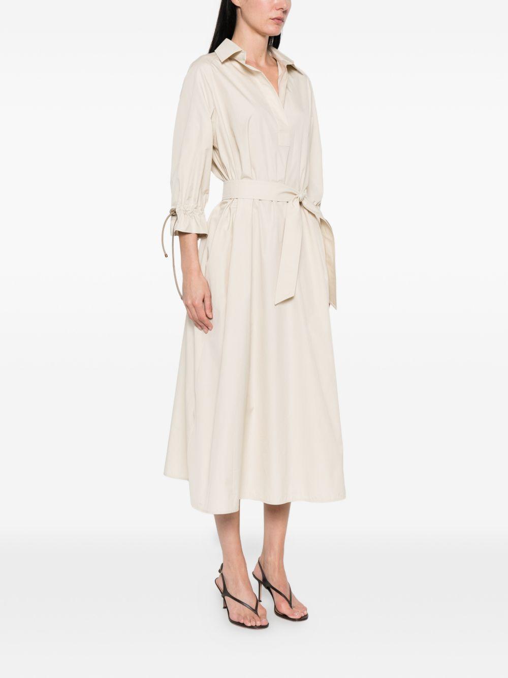 Abito midi mirto in avorio Max Mara - donna 