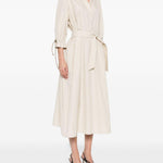 Abito midi mirto in avorio Max Mara - donna 