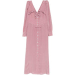 Abito midi con pois in lilla Alessandra Rich - donna 
