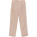 Pantaloni a righe in beige Simkhai - uomo 