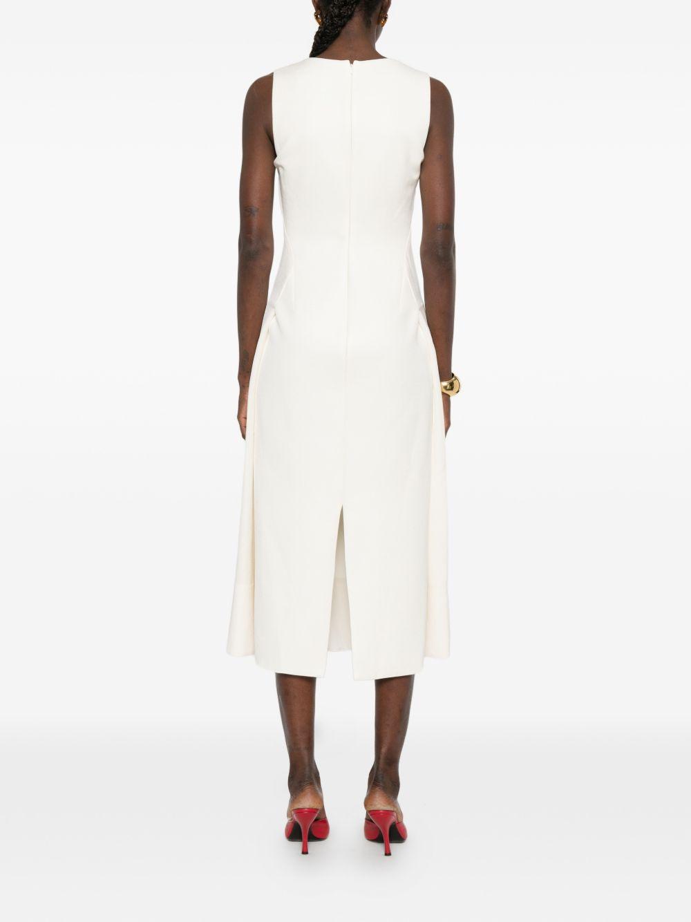 Abito la robe tablier in bainco Jacquemus - donna 