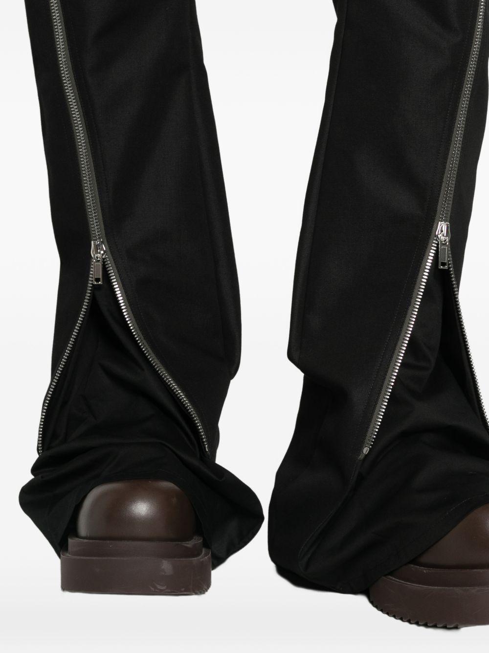 Pantaloni Bolan Banana con zip in nero Rick owens - uomo 