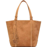 Borsa TOTE shopping 24.7 in pelle scamosciata beige Golden Goose - donna 