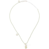 Collana con ciondolo a forma di fiore e orso in argento Yvmin - donna 