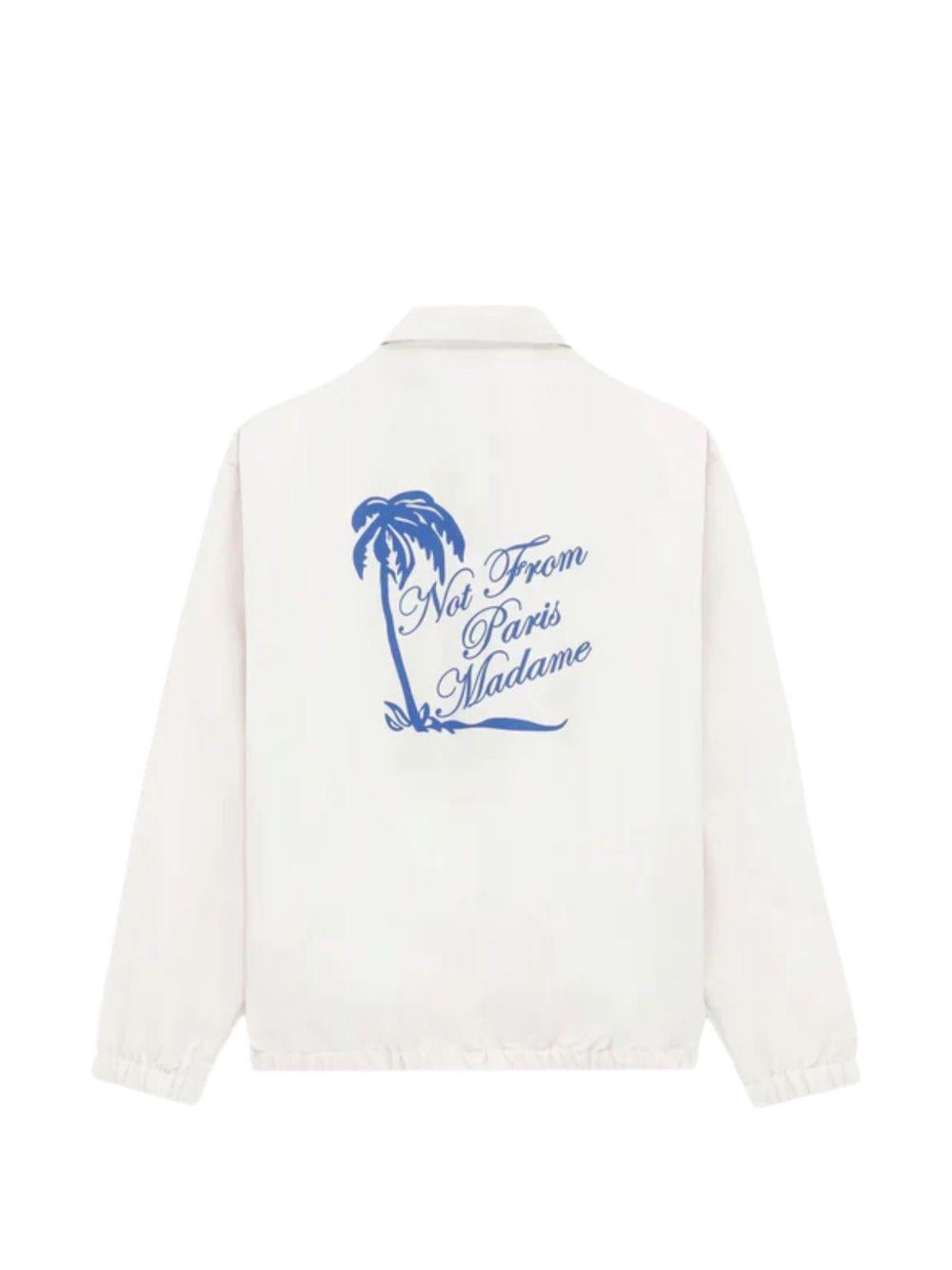 Giacca-camicia con stampa in bianco Drole de monsieur - uomo 