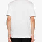 T-shirt a maniche corte in bainco Yohji yamamoto - uomo 