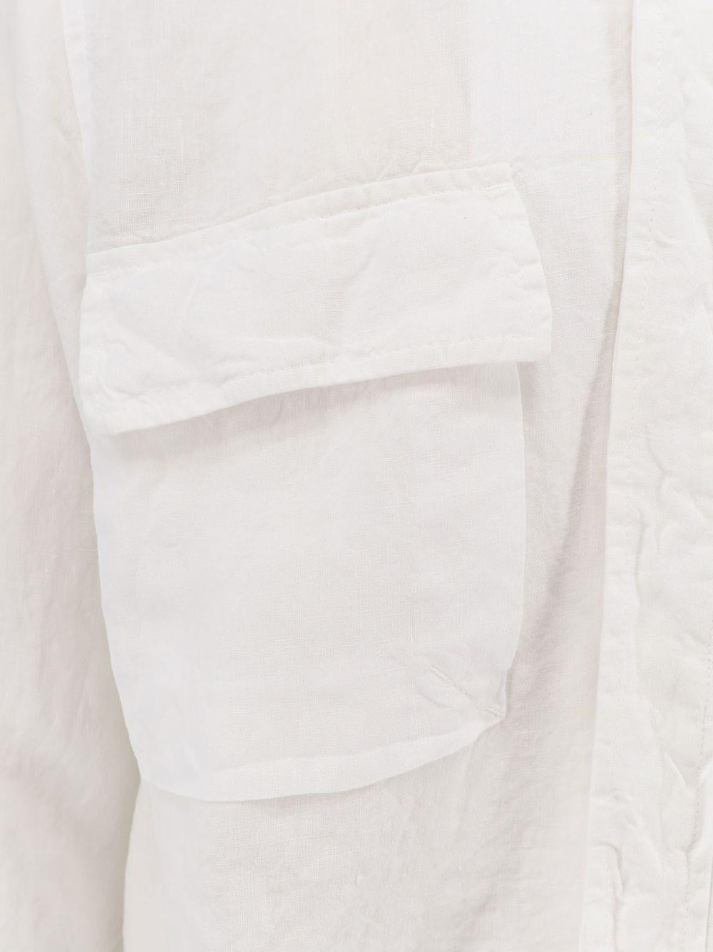Camicia con tasche in bianco Aspesi - uomo 
