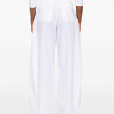 Pantaloni Billie con pieghe in bianco The latest - donna 
