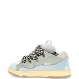 Sneakers con lacci in azzurro Lanvin - uomo 