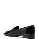 Mocassini in pelle lucida in nero Edhèn milano - uomo 