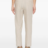 Pantaloni con coulisse e pieghe in beige Briglia 1949 - uomo 
