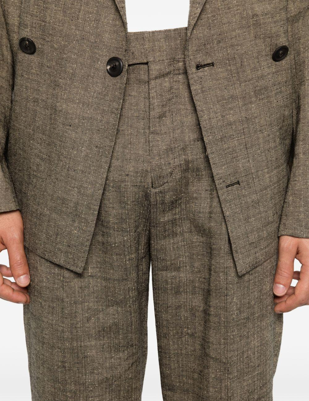 Pantaloni larghi in marrone Our legacy - uomo 