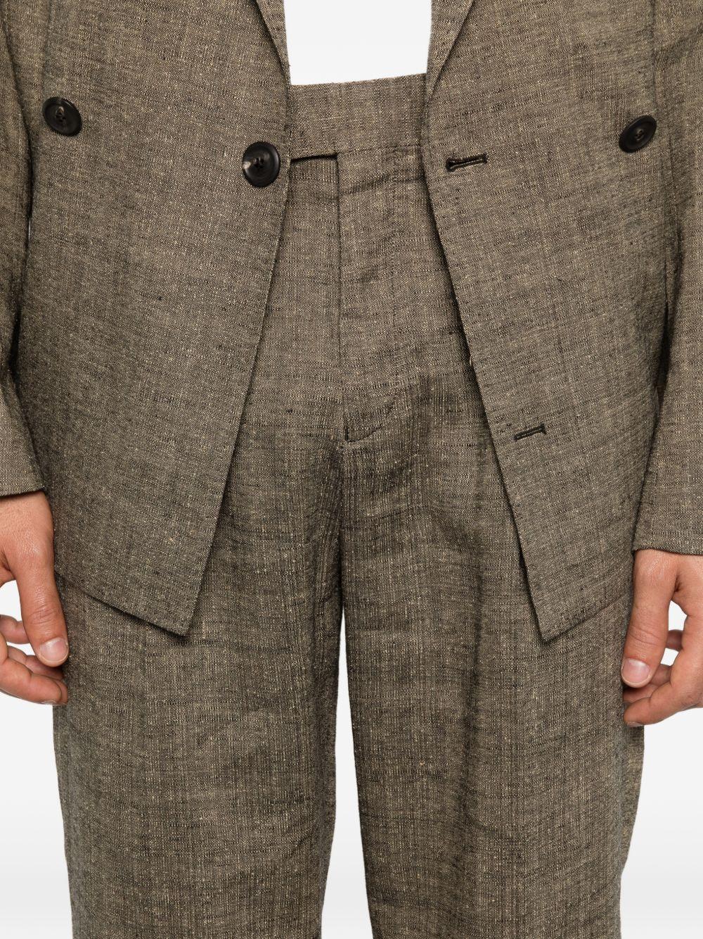 Pantaloni larghi in marrone Our legacy - uomo 