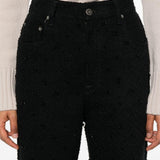 Jeans con decorazione in nero Golden goose - donna 