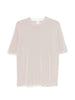 Maglione con scollo rotondo e rifiniture in beige Eleventy - uomo