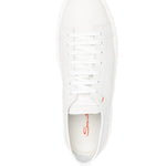 Sneakers basse biking in bianco 