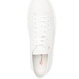 Sneakers basse biking in bianco 