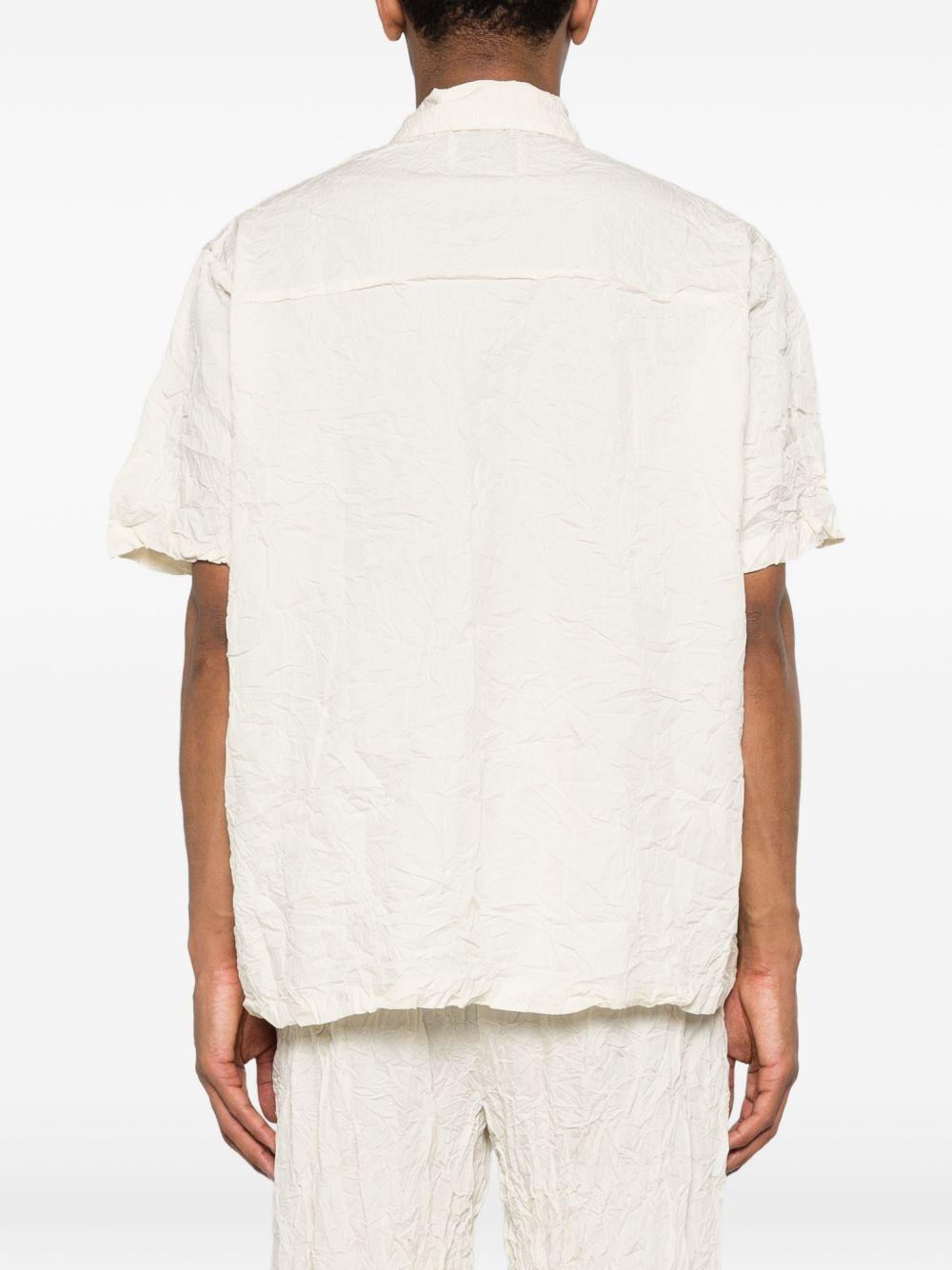 Camicia con taschino in bianco Gongdid design - uomo 