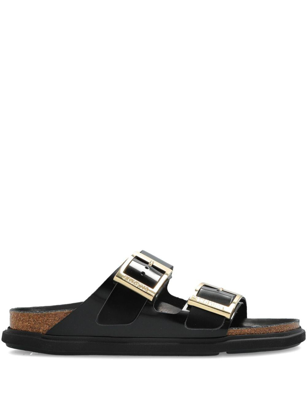 Ciabatte arizona in nero Birkenstock - donna 