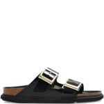Ciabatte arizona in nero Birkenstock - donna 